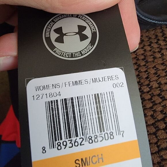 Under Armour UA USA Women's Compression Tights Leggings Pants Black White Red S - Picture 7 of 7